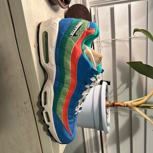 Vibrant Blue Kids Shoes